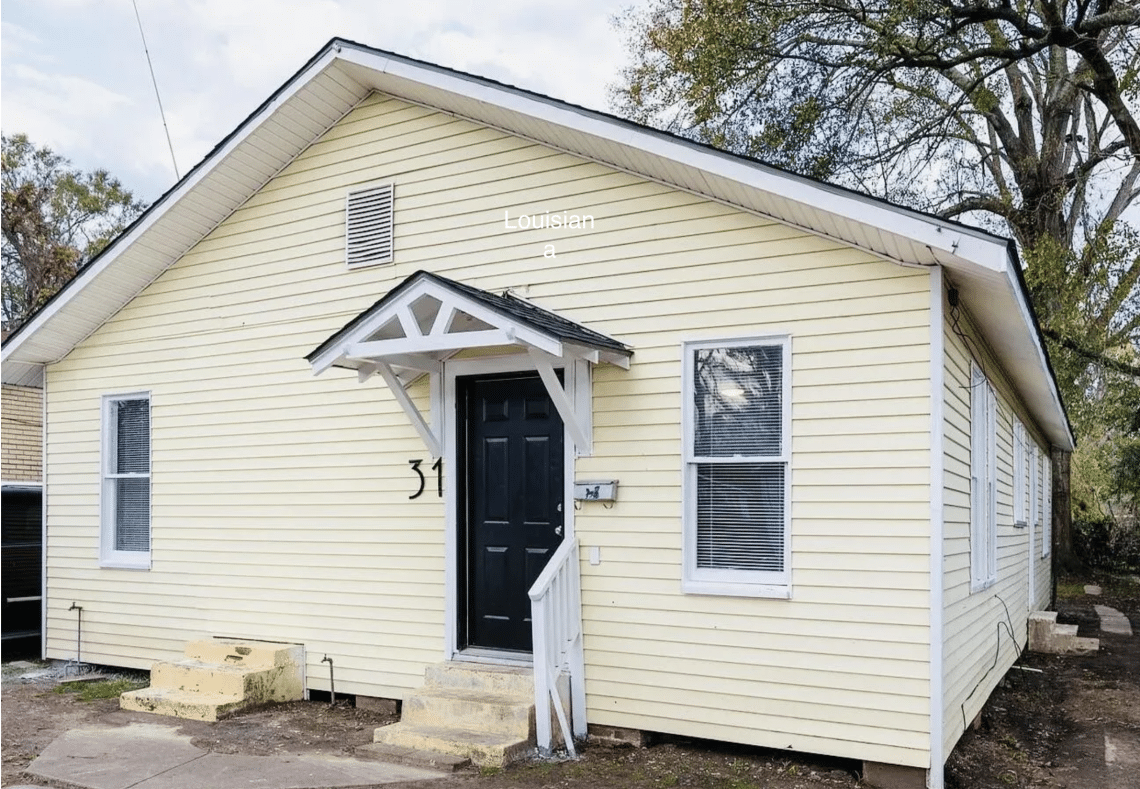 affordable Louisiana home